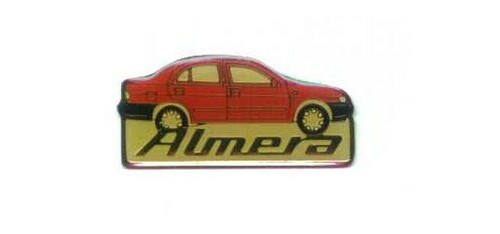 Nissan automobile pin almera - nissan,