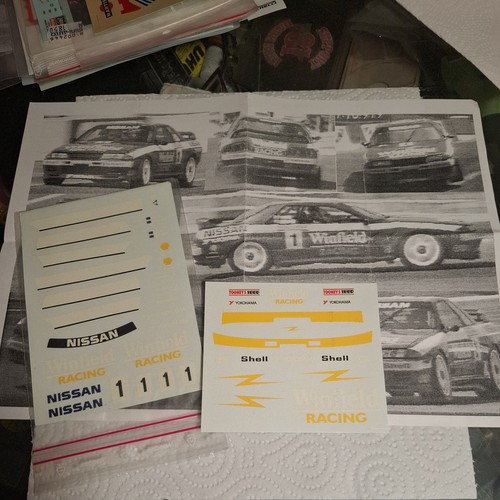 Nissan winfield racing decal - winfield,