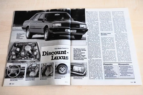 Mot 1984 nissan - 09/1984, 2.4