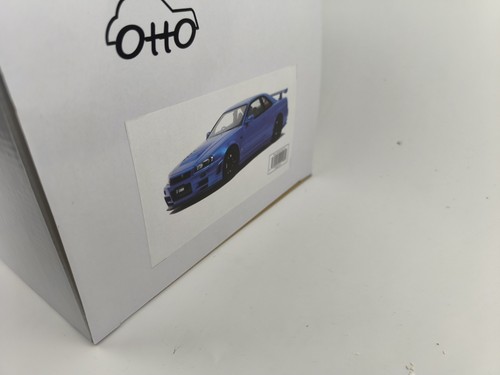 Nissan skyline gtr r34 blau - nissan,