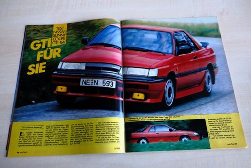 Mot 1988 nissan sunny - 05/1988,