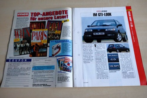 Mot 1993 nissan sunny - mot,