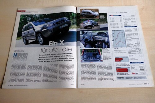 Mot 2001 nissan trail - 23/2001, 2.2