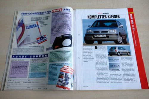 Mot 1993 nissan micra 3 - nissan,
